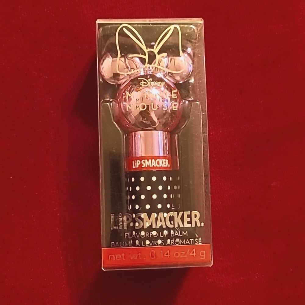 Disney Lip smacker Minnie Chrome Mouse signature Flavored Lip Balm cotton candy